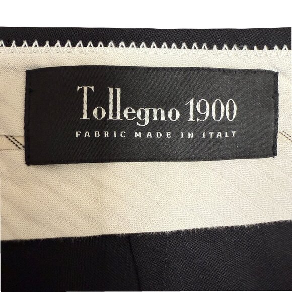 J. CREW Women's EUC Tollegno 1900 Paley Pant in Italian Stretch Wool | Size 14 - Picture 6 of 10